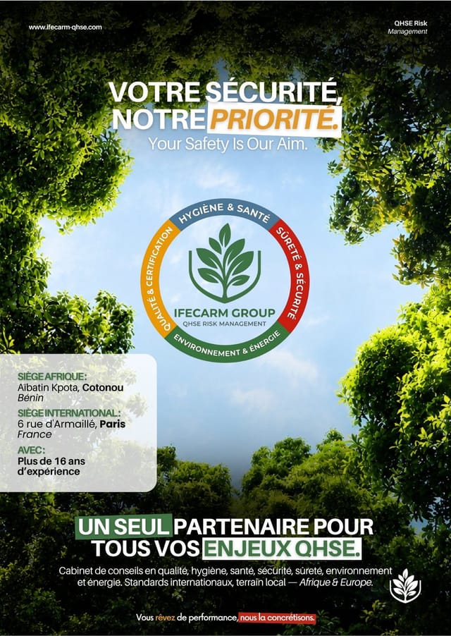 Plaquette institutionnelle IFECARM GROUP