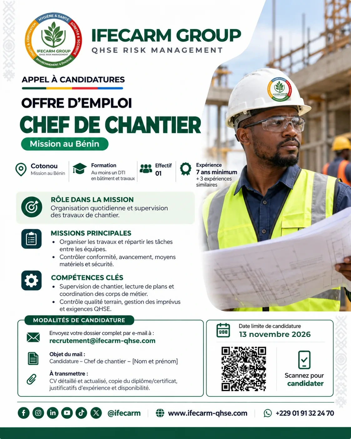 Chef de chantier