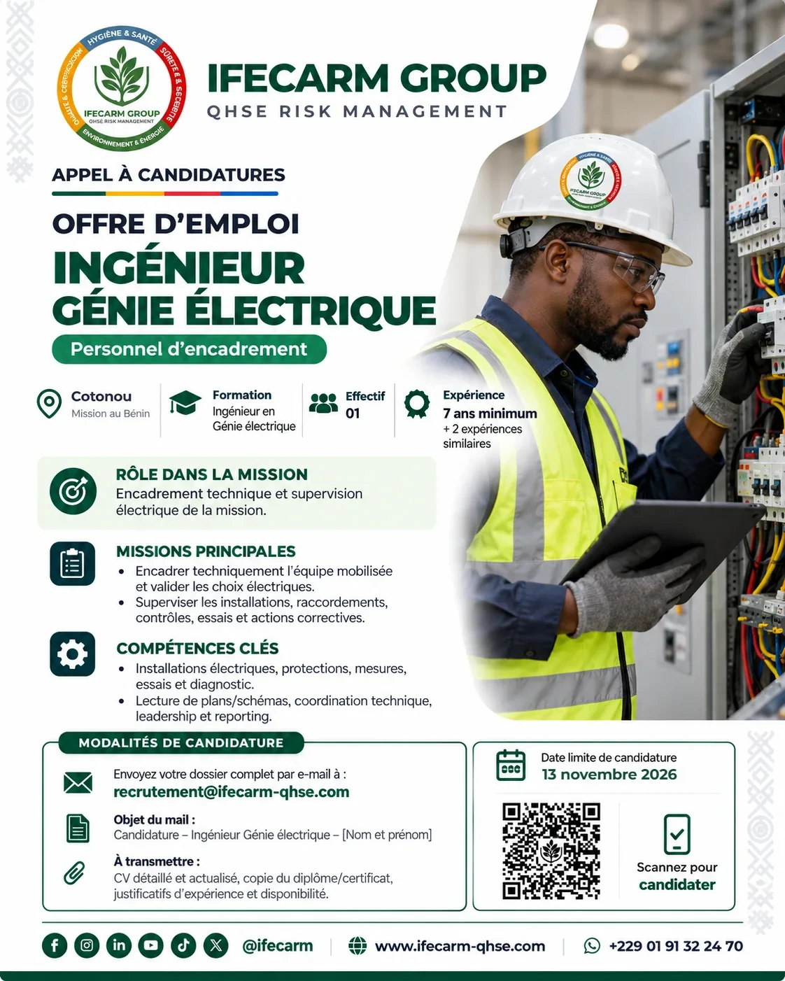 Ingénieur génie électrique