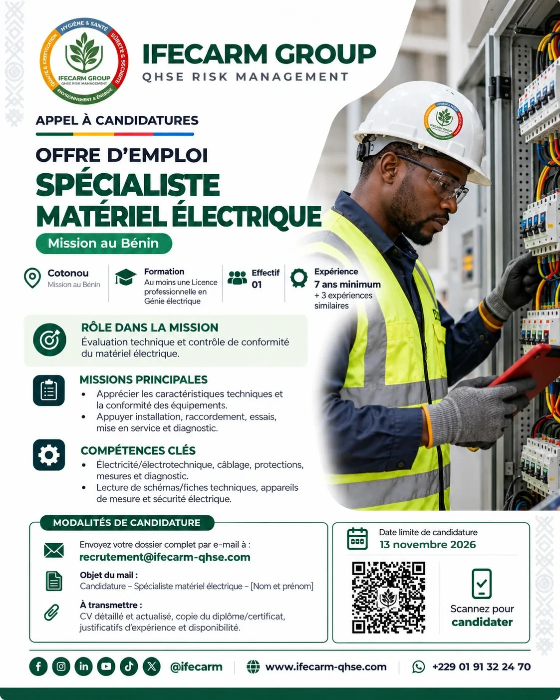 Spécialiste matériel électrique